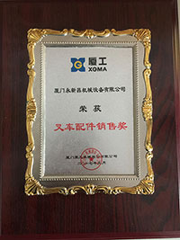 2017叉車(chē)配件銷售獎(jiǎng)